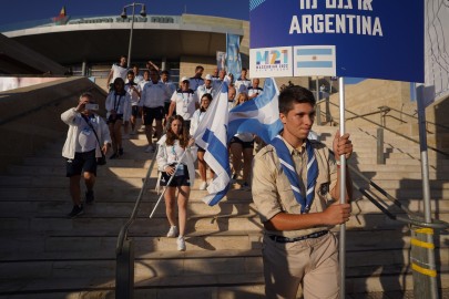 Maccabiah Opening Ceremony Galleries - Opening Event - Argentina Argentina