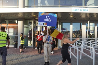 Maccabiah Opening Ceremony Galleries - Belgium Belgium 