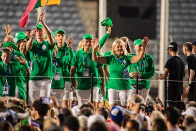 Maccabiah Opening Ceremony Galleries - Lithuania  Lithuania 