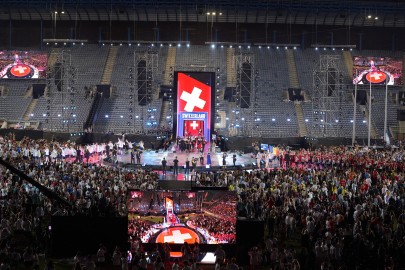 Maccabiah Opening Ceremony Galleries - Switzerland Switzerland 