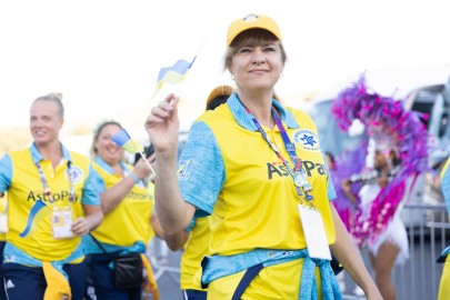 Maccabiah Opening Ceremony Galleries - Ukraine Ukraine 