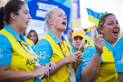 Maccabiah Opening Ceremony Galleries - Ukraine Ukraine 