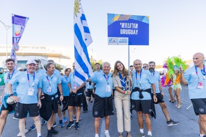 Maccabiah Opening Ceremony Galleries - Uruguay Uruguay 