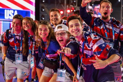 Maccabiah Opening Ceremony Galleries - USA USA