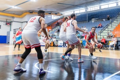 The Games - Basketball, +35 male, Puerto Ricr - USA, Netanya, July 18th Basketball