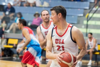 The Games - Basketball, +35 male, Puerto Ricr - USA, Netanya, July 18th Basketball