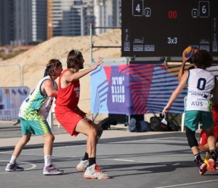 The Games - Basketball 3v3, Maccabiah Village, Poleg Beach, July 18th Basketball 3x3