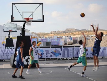 The Games - Basketball 3v3, Maccabiah Village, Poleg Beach, July 18th Basketball 3x3