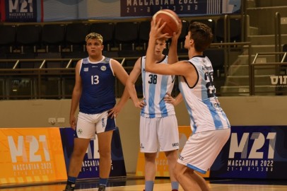 The Games - Basketball, Juniors ARG-BRA, Haifa, July 17th Basketball