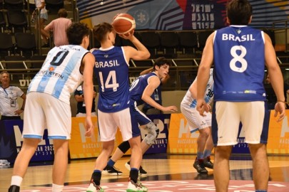 The Games - Basketball, Juniors ARG-BRA, Haifa, July 17th Basketball