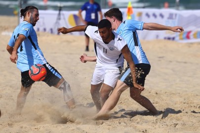 The Games - Beach Football, Poleg Beach, Netanya, July 18th Beach Football