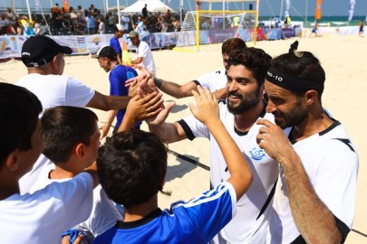 The Games - Beach Football, Poleg Beach, Netanya, July 18th Beach Football