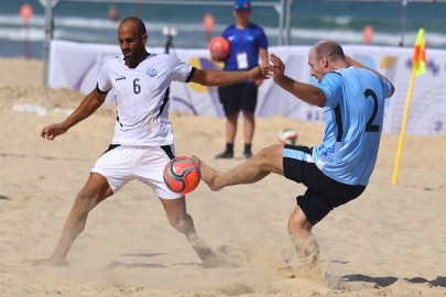 The Games - Beach Football, Poleg Beach, Netanya, July 18th Beach Football