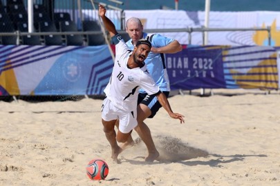 The Games - Beach Football, Poleg Beach, Netanya, July 18th Beach Football