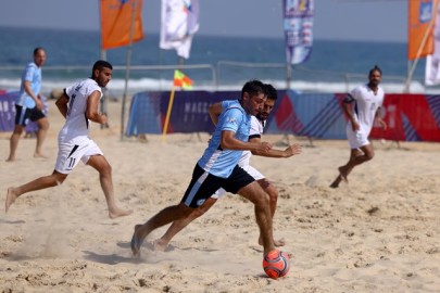 The Games - Beach Football, Poleg Beach, Netanya, July 18th Beach Football