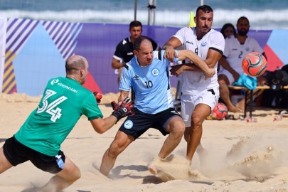 The Games - Beach Football, Poleg Beach, Netanya, July 18th Beach Football