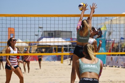 The Games - Beach Volleyball, Poleg Beach Netanya July 18th Beach Volleyball