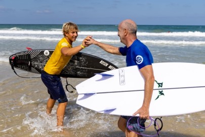 The Games - Surfing, Poleg Beach, July 14th Surfing