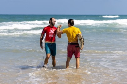 The Games - Surfing, Poleg Beach, July 14th Surfing