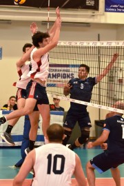 The Games - Volleyball, Men, ARG-USA, Jerusalem, July 21st Volleyball