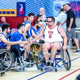 The Games - Wheelchair Basketball, July 21st Wheelchair Basketball